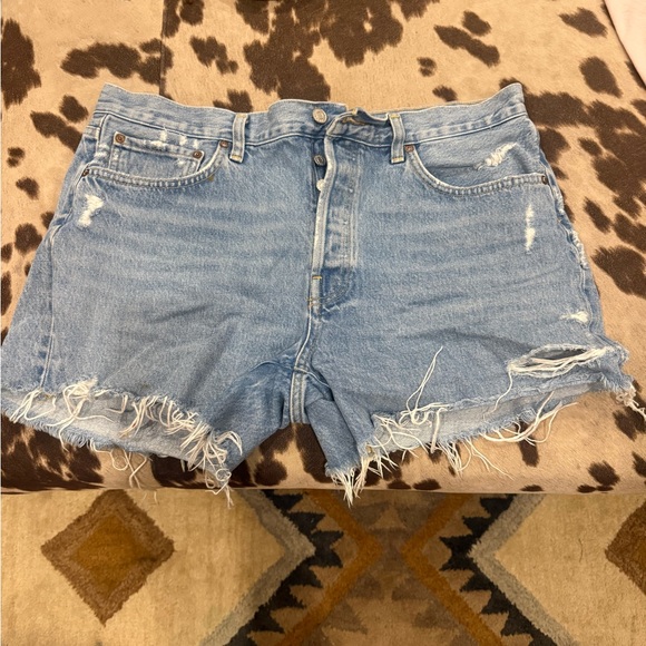 Agolde Parker Shorts - Picture 2 of 3